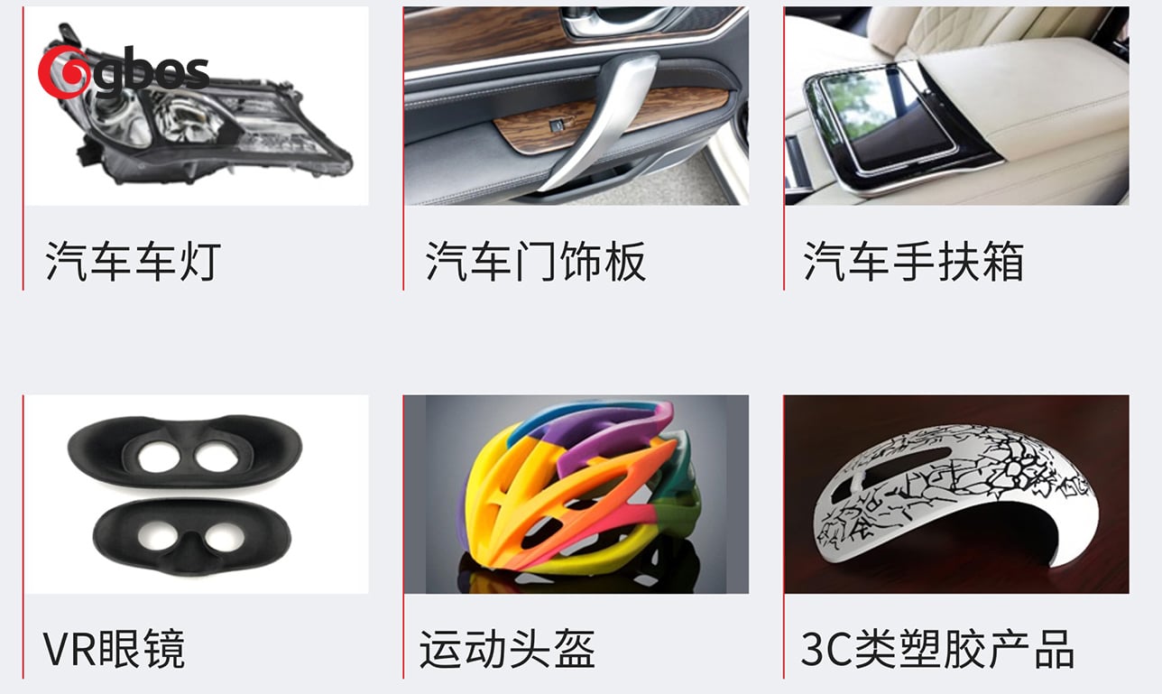 汽車車燈、3C電子、異形材料